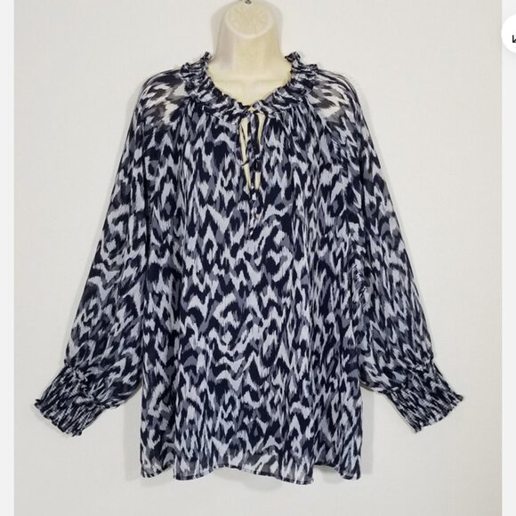 CALVIN KLEIN Top Blouse 6408E1M - Picture 1 of 8